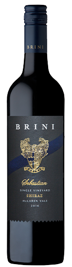 Brini Estate Wines Sebastian Single Vineyard McLaren Vale Shiraz 2018 